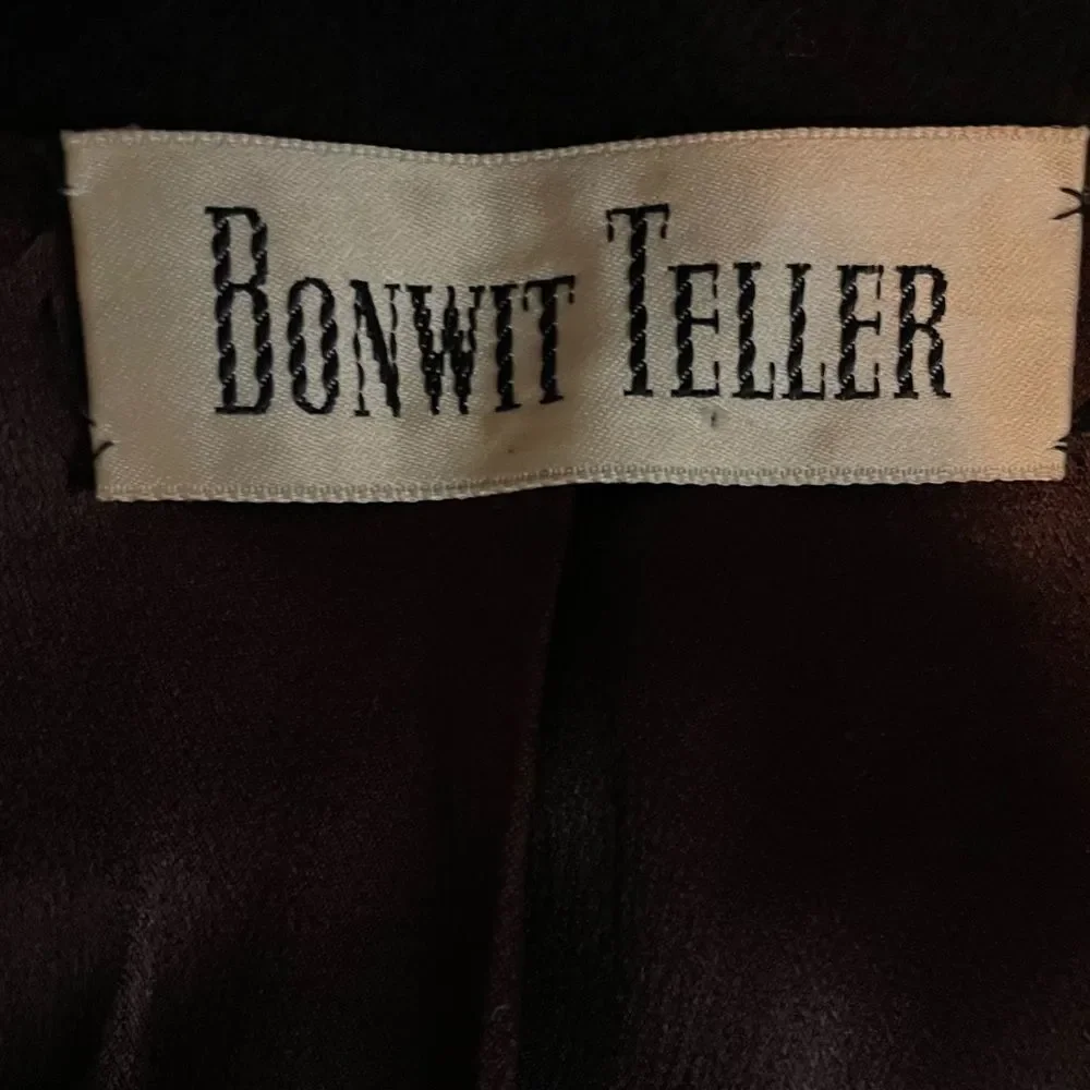 Vintage Bonwitt Teller Junior Forecast Wool Coat with Mink Fur Trim - Picture 15 of 16